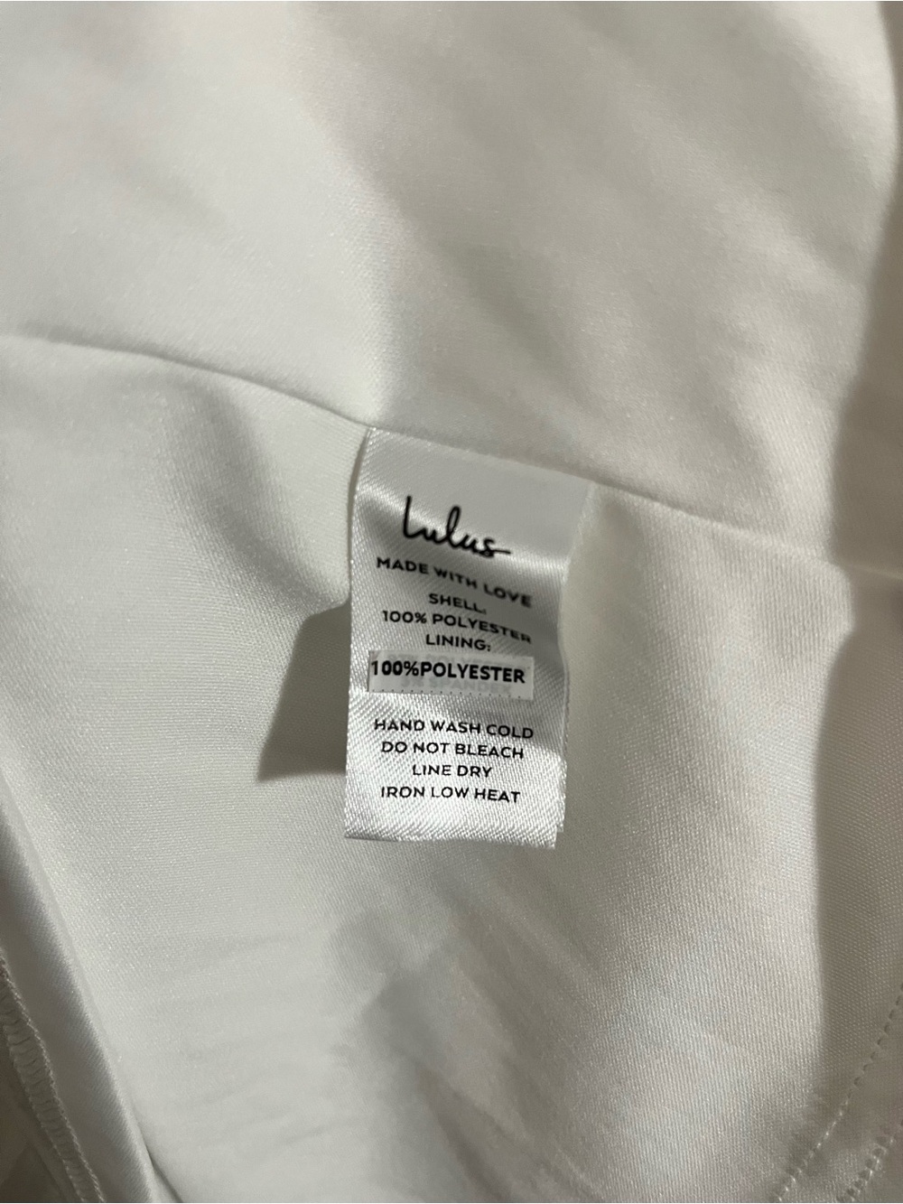 NWT Lulu's White Tiered Ruffle V-Neck Mini Dress - Picture 7 of 7